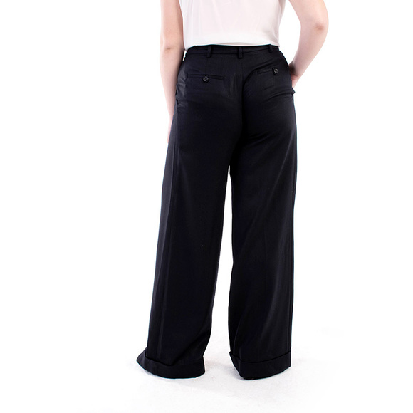 ALBINO MEDIUM RISE WIDE LEG PANTS | WOMENS SIZE 31 - Picture 4 of 5